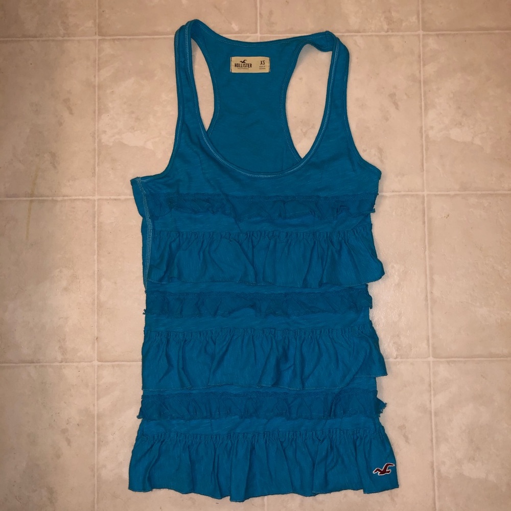 Hollister Ruffle Tank Top
